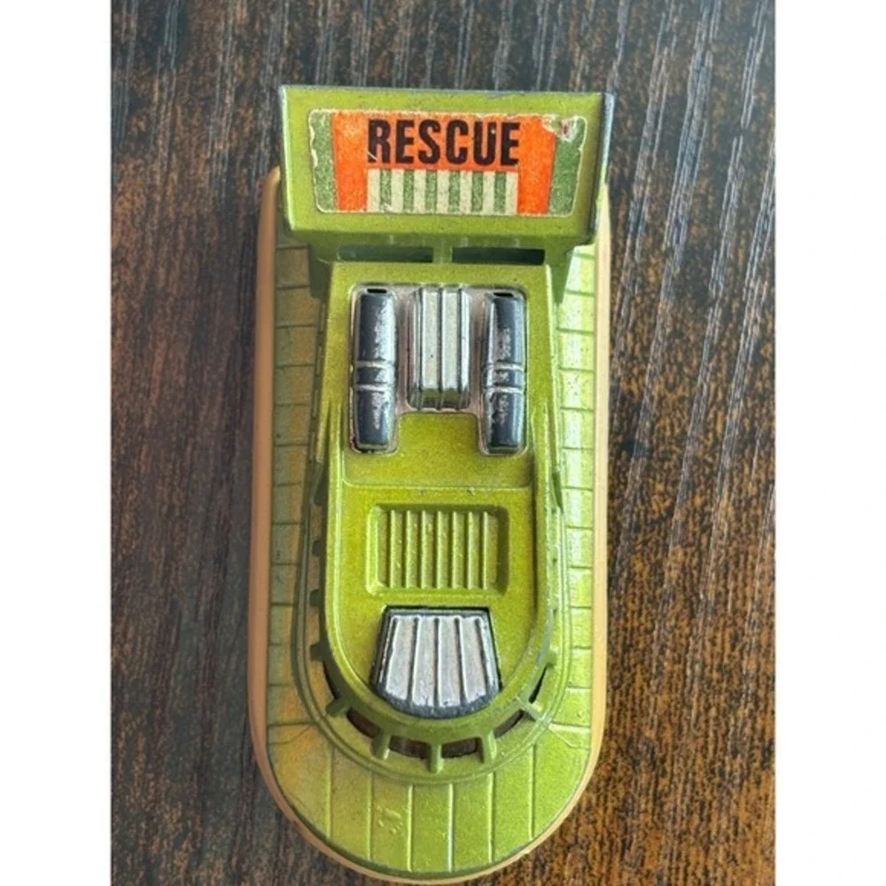 1972 Matchbox Superfast Hovercraft No. 72 & 2 – Vintage Lesney Rescue Vehicle